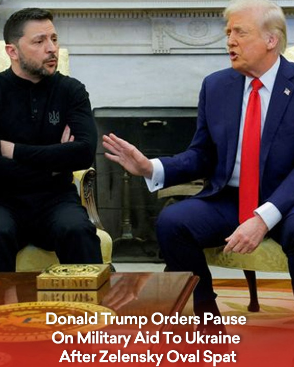 Trump Halts Military Aid to Ukraine Following Heated Meeting with Zelensky