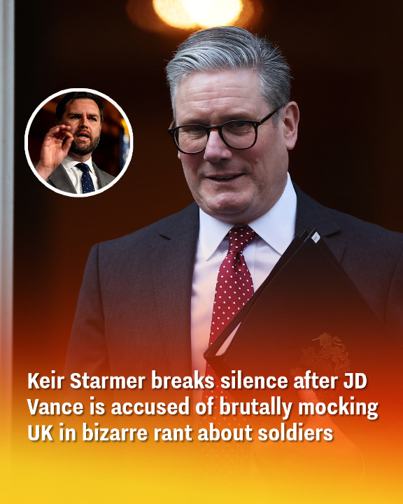 Keir Starmer responds after JD Vance is accused of harshly criticizing the UK in unusual rant about soldiers