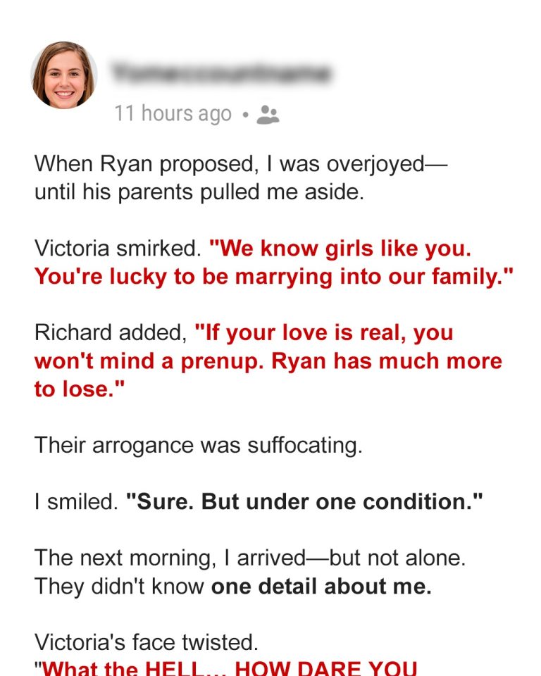 My Fiancé’s Family Demanded I Sign an Unfair Prenup – So I Made Sure They Paid the Price
