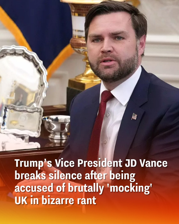JD Vance, Trump’s Vice President, Speaks Out After Allegedly Mocking the UK in Strange Outburst