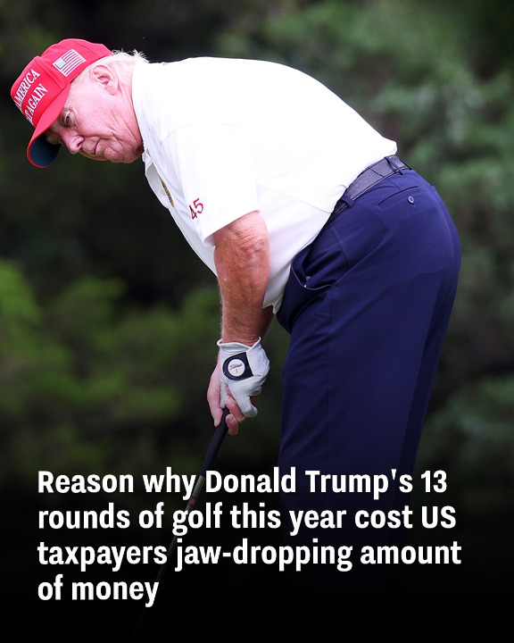 Why Donald Trump’s 13 Golf Outings This Year Cost U.S. Taxpayers a Staggering Sum