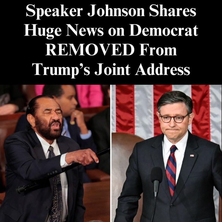 Speaker Johnson Calls For ‘Censure’ Of Democrat Who Disrupted Trump Speech