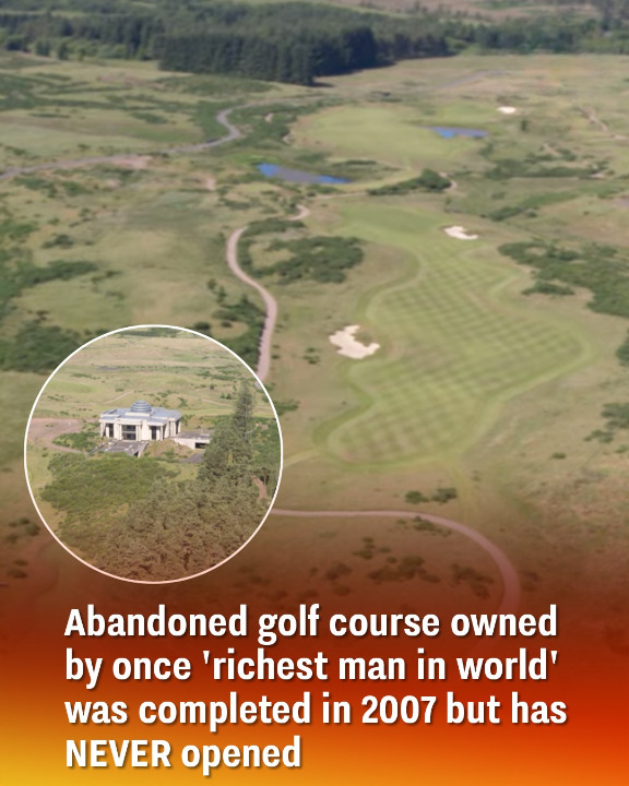Abandoned golf course