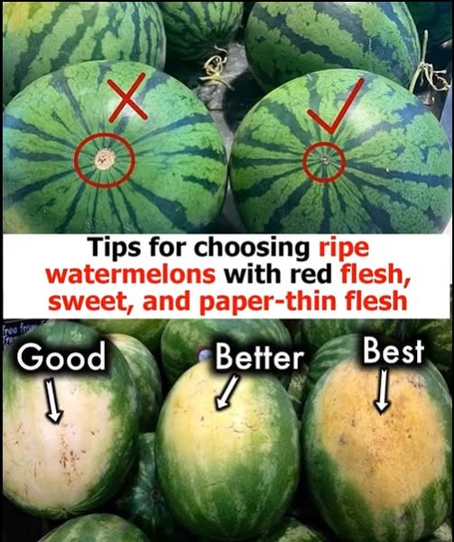 Tips for choosing ripe