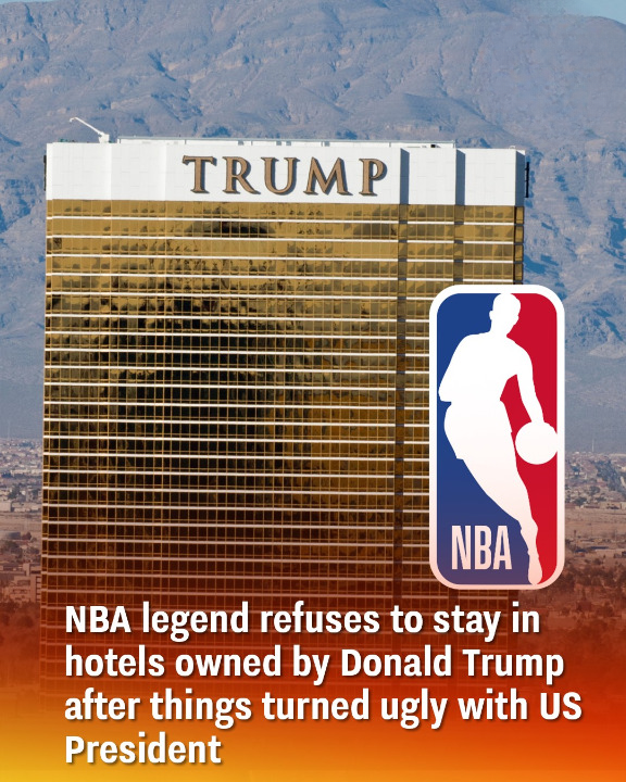 NBA legend refuses to stay in hotels