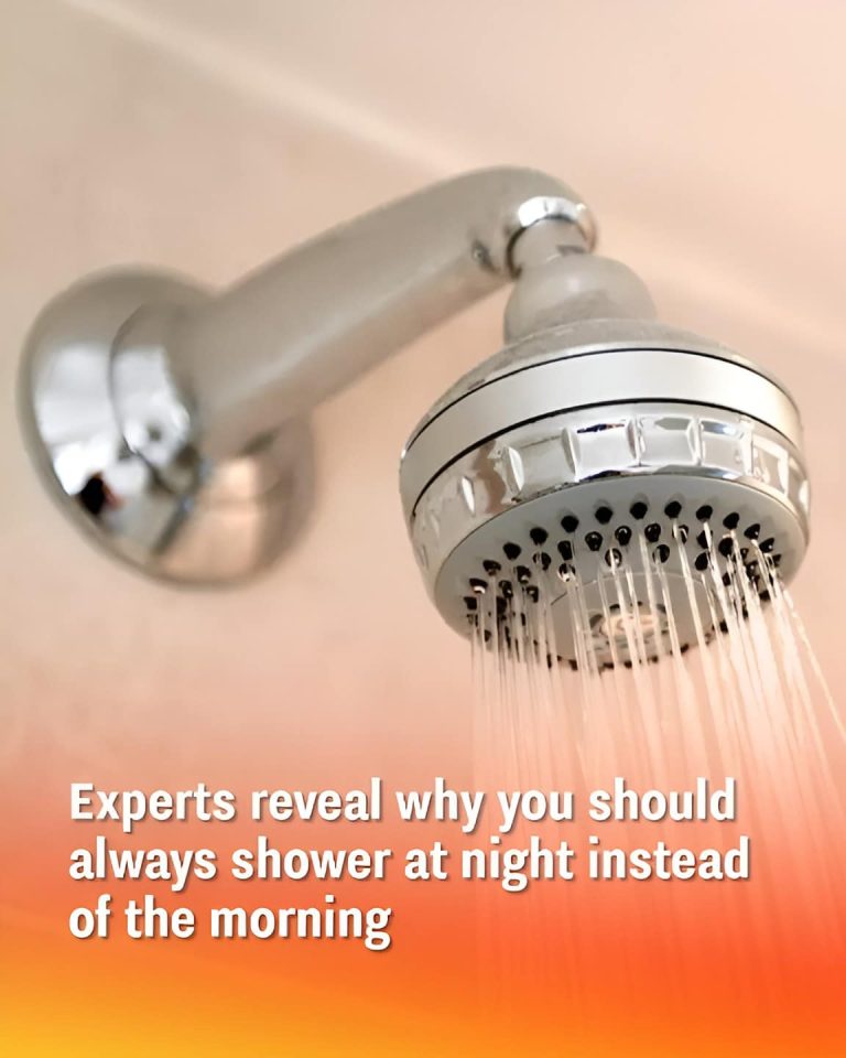 Why Showering at Night