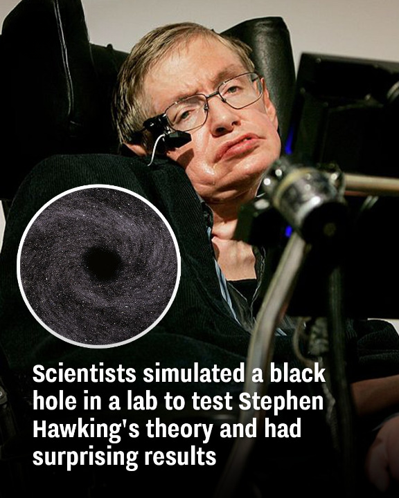 Scientists simulated a black