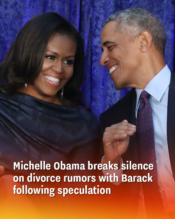 Michelle Obama breaks silence
