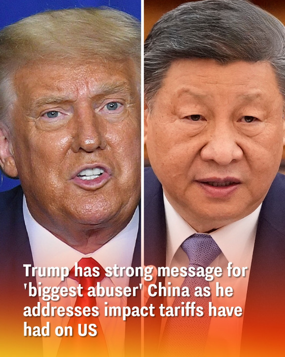 Trump has strong message