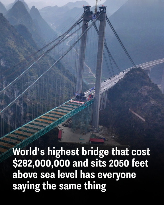 World’s highest bridge