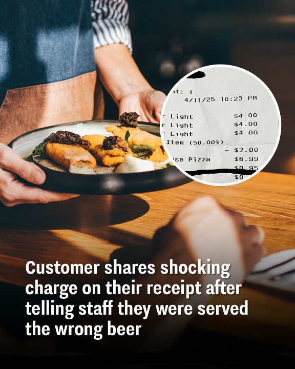 Customer shares shocking