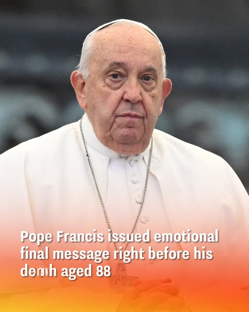 Pope Francis issued