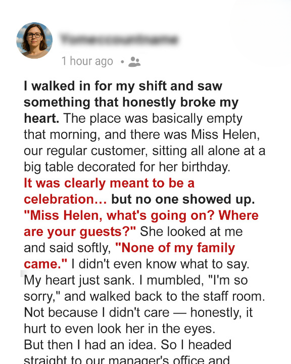 No One from Her Family
