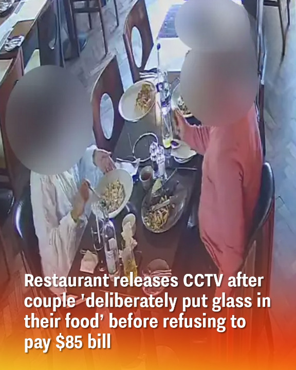 Restaurant releases CCTV
