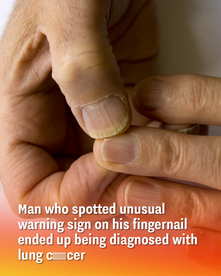 Man who spotted unusual warning sign on