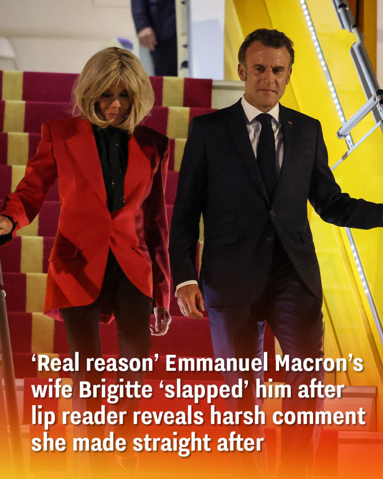 ‘Real reason’ Emmanuel Macron’s wife Brigitte ‘slapped’