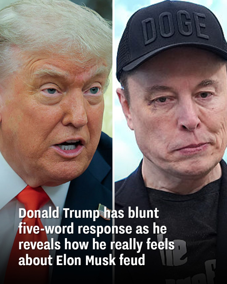 Donald Trump has blunt five-word response