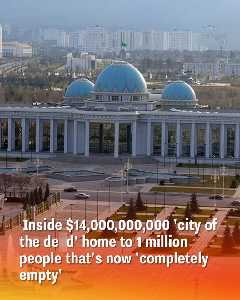 Inside $14,000,000,000 ‘city of the d.ad’ home to