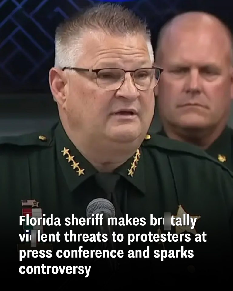 Florida sheriff makes brutally violent threats