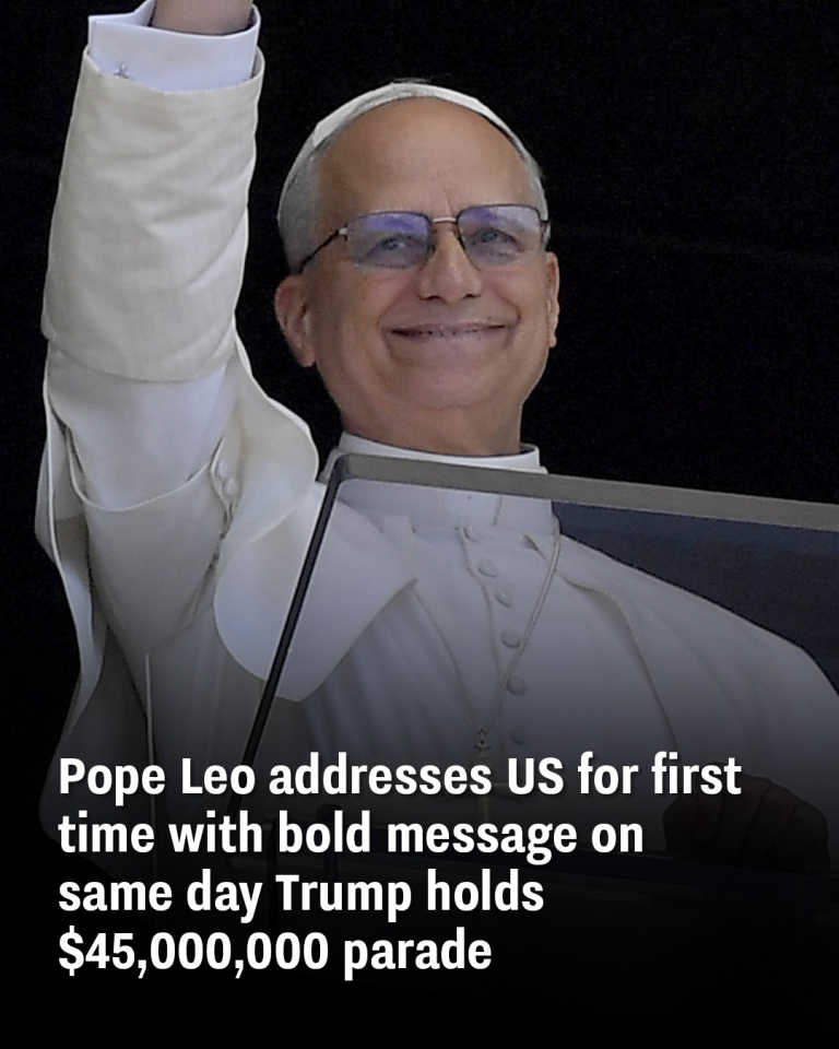 Pope Leo addresses US for first time with bold