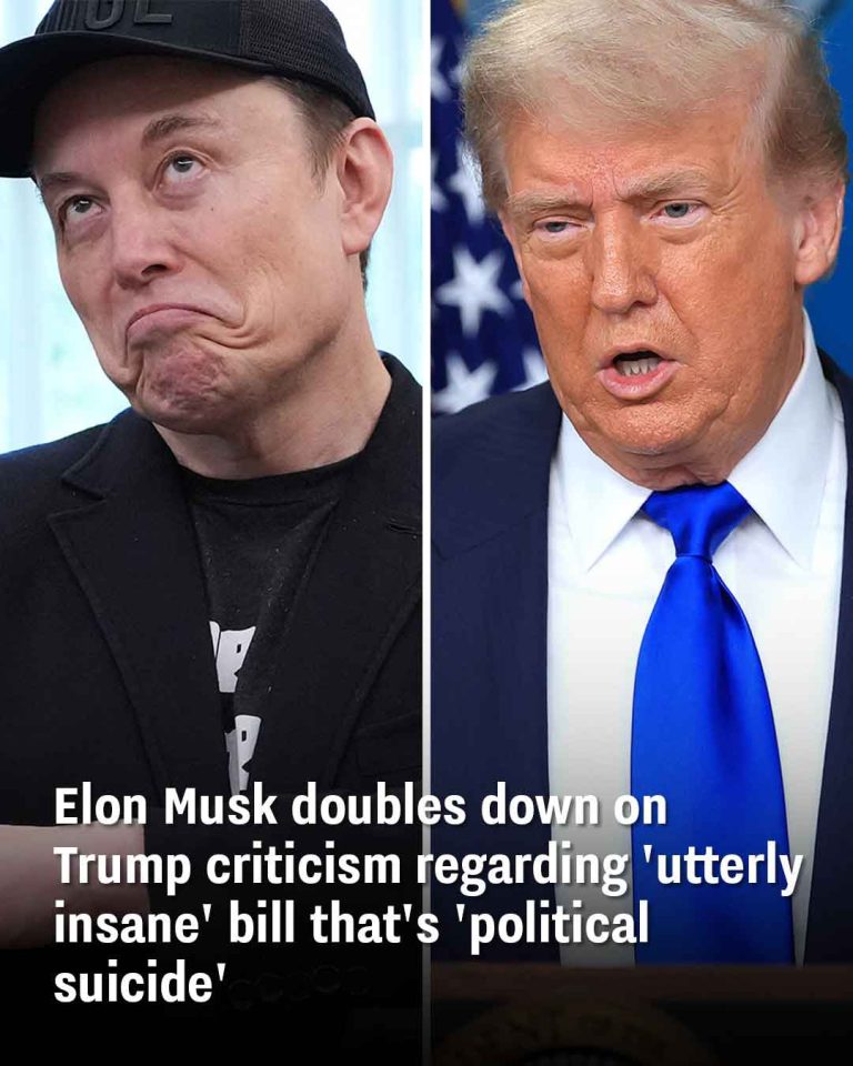 Elon Musk doubles down on Trump criticism regarding ‘utterly insane’ bill that’s ‘political suicide’