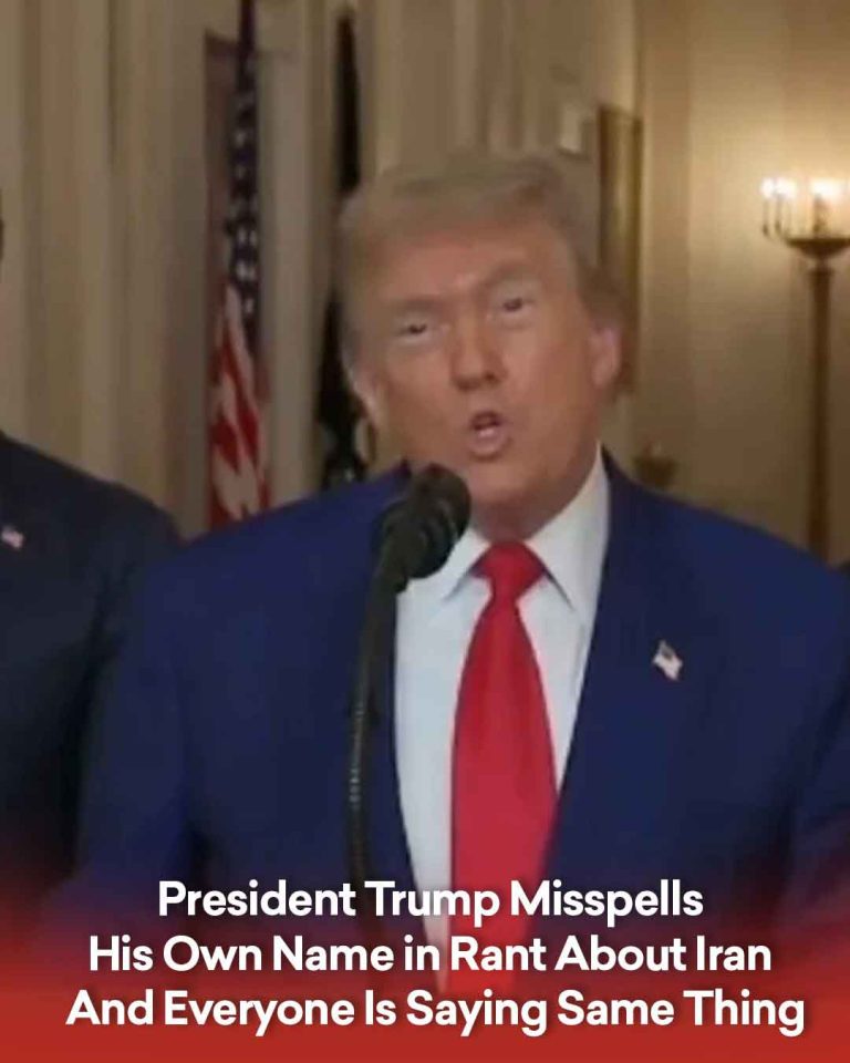 President Trump Misspelled His Own Name And Everyone Is Saying Same Thing