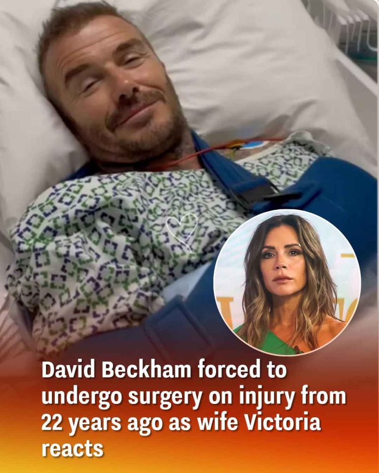David Beckham forced to undergo surgery after ‘years of pain’ as wife Victoria reacts