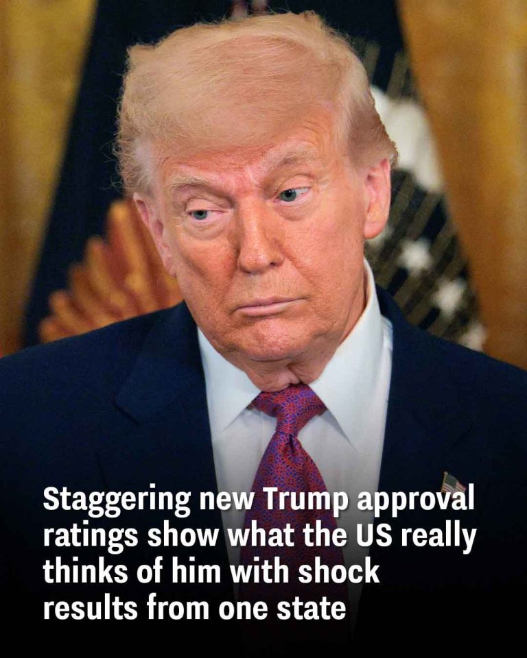 Staggering new Trump approval ratings show what the US really thinks of him with shock results from one state