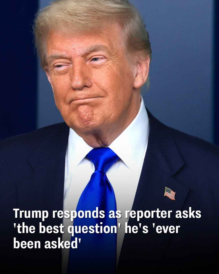Trump responds as reporter asks ‘the best question’ he’s ‘ever been asked’