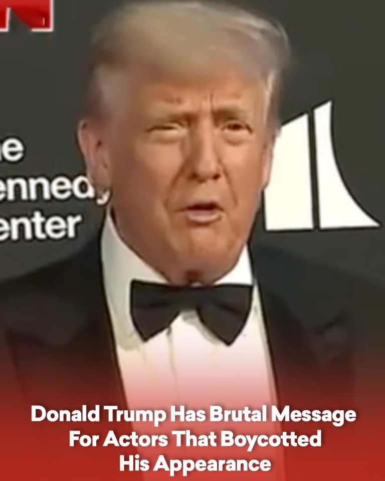 Donald Trump Has Brutal Message For Actors