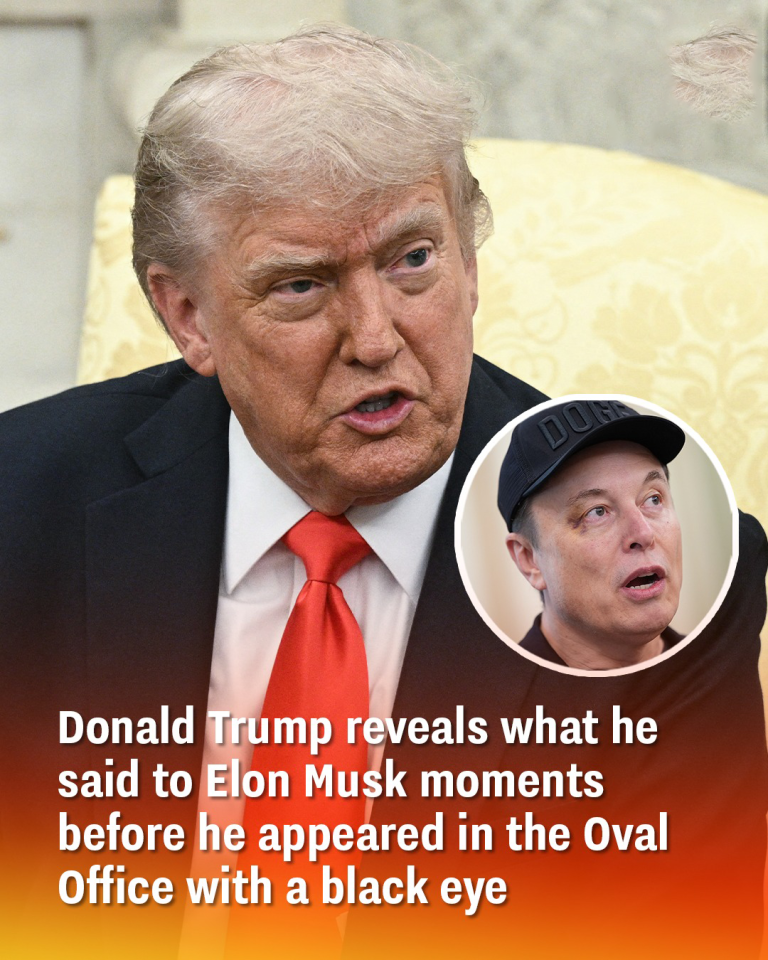 Donald Trump reveals what he said to Elon Musk