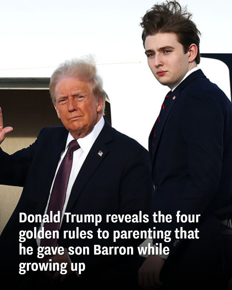 Donald Trump reveals the four golden rules