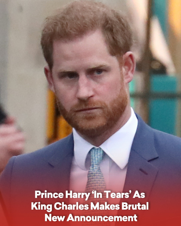 Prince Harry ‘In Tears’ As King Charles