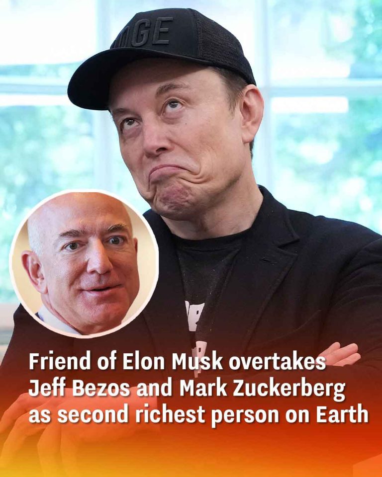 Friend of Elon Musk overtakes Jeff Bezos and Mark Zuckerberg