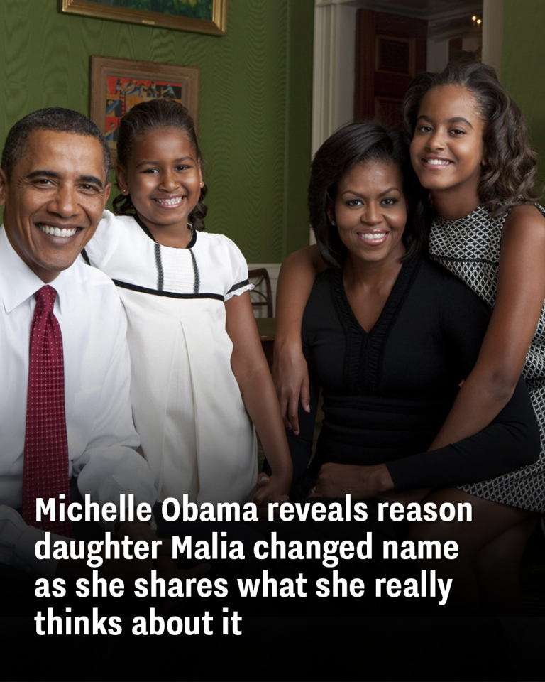 Michelle Obama reveals reason daughter Malia
