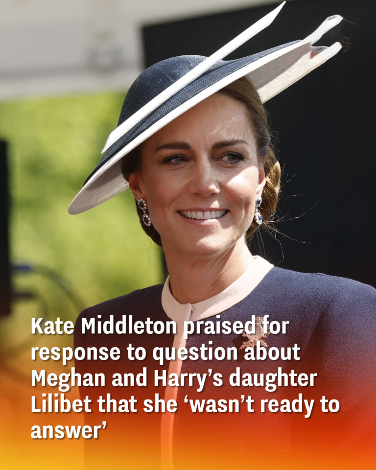 Kate Middleton praised for response to question about Meghan and Harry’s