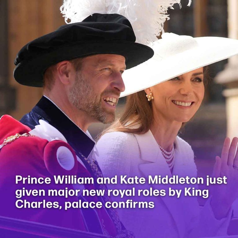 Prince William and Kate Middleton just given major new royal roles by King Charles, palace confirms