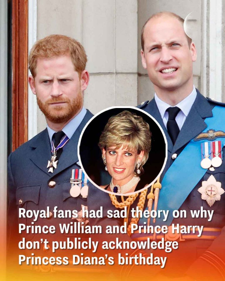 Royal fans have sad theory on why Prince William and Prince Harry don’t acknowledge Princess Diana’s birthday on social media