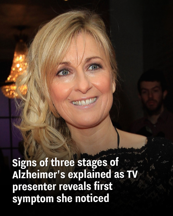 Signs of three stages of Alzheimer’s explained as TV presenter reveals first symptoms she noticed