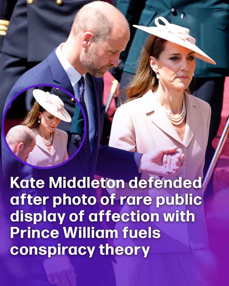 Kate Middleton defended after photo of her holding hands with Prince William sparks conspiracy theory